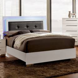 CLEMENTINE Queen Bed - White